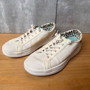 Hey Dude Karina white sneakers women’s size 7